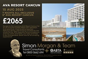 7 nights all-inclusive 5* AVA Resort Cancun