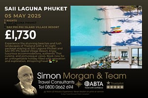 7 nights 5* SAii Laguna Phuket 3 nights 4* SAii Phi Phi Island Village Resort
