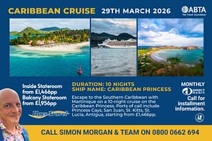 Duration: 10 Nights Ship Name: Caribbean Princess