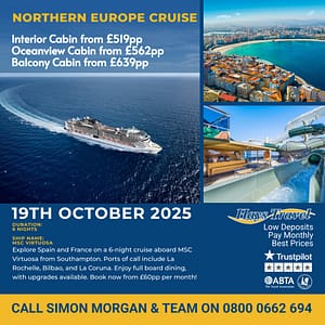 Duration: 6 Nights Ship Name: MSC Virtuosa