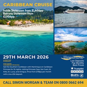 Duration: 10 Nights Ship Name: Caribbean Princess