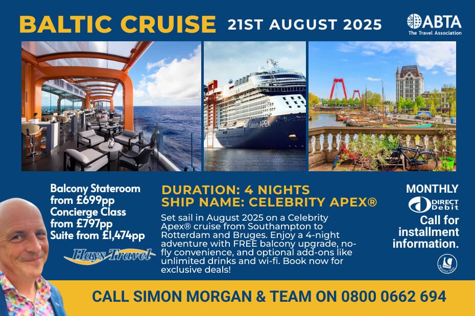 Duration: 4 Nights Ship Name: Celebrity Apex®